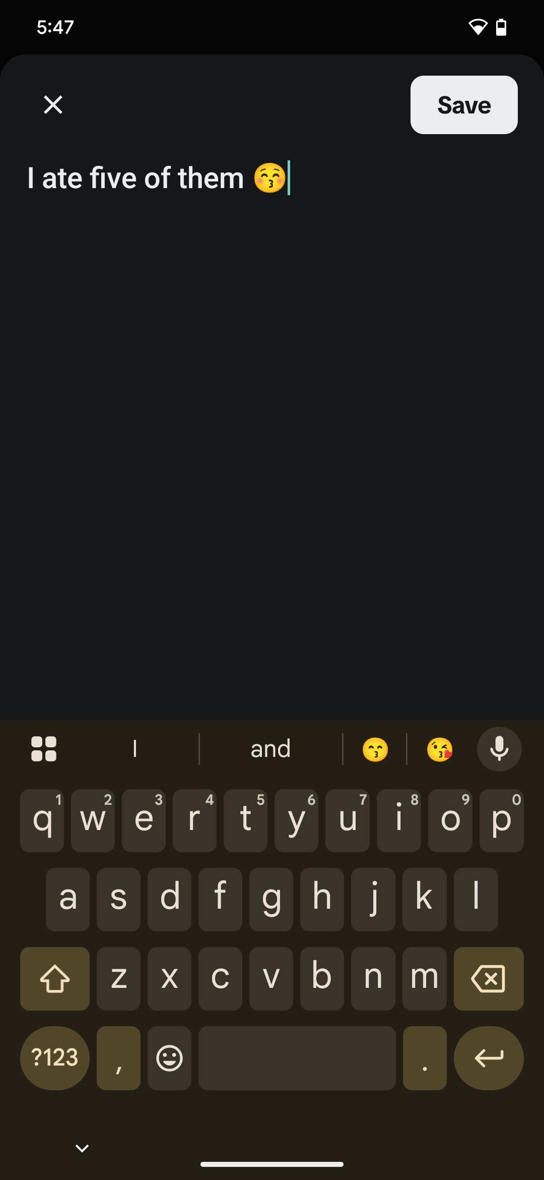 Add comment popup